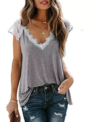  Ärmellose Blusen HAPPY SAILED Damen O-Ausschnitt Ärmellos Elegant Casual Einfarbig Oberteil Shirt Bluse Tops S-XXL