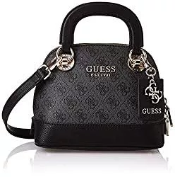 Guess Taschen & Rucksäcke Guess Cathleen Schultertasche grau/schwarz