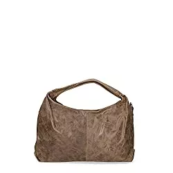 Chicca Borse Taschen & Rucksäcke Chicca Borse Umhängetasche für Damen, aus Wildleder, bedruckt, groß, italienische Tasche