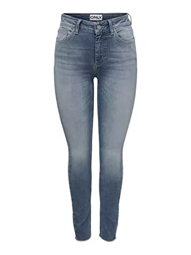 ONLY Jeans ONLY Female Skinny Fit Jeans ONLBlush Mid Ankle Raw