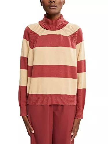 ESPRIT Pullover & Strickmode ESPRIT Pullover mit Rollkragen, 100% Baumwolle