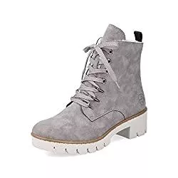 Rieker Stiefel Rieker Damen Schnürstiefeletten X5701, Frauen Stiefeletten