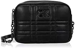 Calvin Klein Taschen & Rucksäcke Calvin Klein Damen Re-Lock Quilt Kameratasche Crossovers, Einheitsgröße