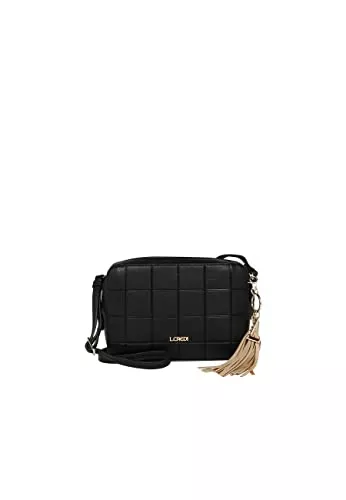 L. CREDI Taschen & Rucksäcke L. CREDI Umhängetasche Jade mit Label-Applikationen Damen