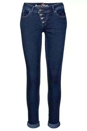 Buena Vista Jeans Buena Vista Jeans Malibu Stretch Denim raw Dark Blue