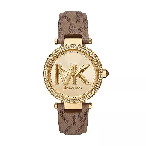 Michael Kors Uhren Michael Kors Damen Quarz 3 Zeiger Uhr mit Armband