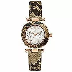 GUESS Uhren Guess Damen Analog Quarz Uhr mit Edelstahl Armband X35006L1S