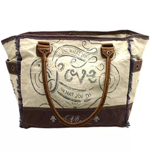 Gall&amp;Zick Taschen & Rucksäcke Gall&amp;Zick Schultertasche Canvas Handtasche Leder