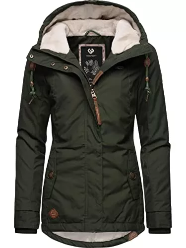 Ragwear Jacken Ragwear Damen Jacke Winterjacke YM-Monade (vegan hergestellt) 5 Farben XS-XL