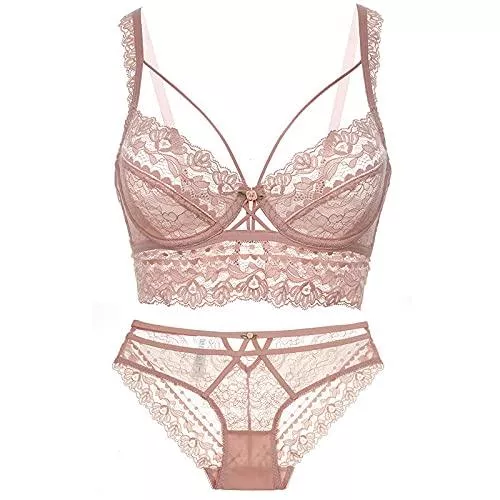 Cwang Unterwäsche & Dessous Cwang Damen Spitzen Push Up BH Unterwäsche Sets