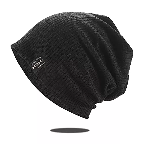 OCTERING Hüte & Mützen OCTERING Slouch Long Beanie Mütze Strickmützen für Herren und Damen Unisex