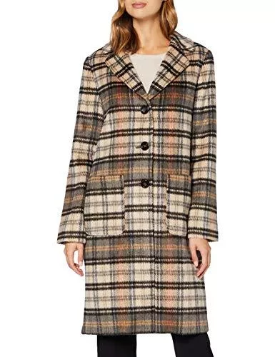 Cartoon Mäntel Cartoon Damen Wollmantel