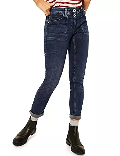 Cecil Jeans Denim Slim Fit Middle Waist Slim Legs Jeanshose