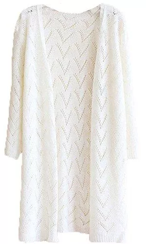 BININBOX Strickjacken BININBOX BN NEU Damen Mädchen Strickjacke lang dünn Cardigan Coat Stick Mantel Knit Pullover in 12 Farben