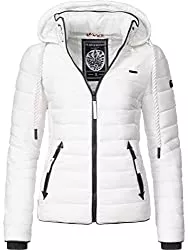 Navahoo Jacken Navahoo Damen Übergangsjacke leichte Jacke Steppjacke mit Kapuze Lulana XS-XXL