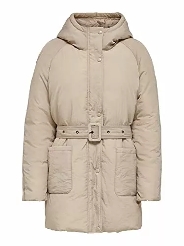 ONLY Jacken ONLY Female Wattierte Jacke Bindegürtel
