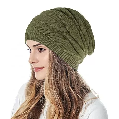 TuYines Hüte & Mützen TuYines Beanie Damen Winter,Beanie Damen Gefüttert,Damen Mütze Winter Strickmütze Damen Beanie Grobstrick Warme Beanie mit Innenfutter