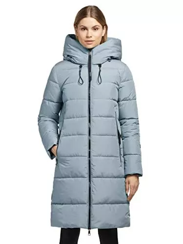 khujo Mäntel khujo Damen Mantel JILIAS2 kurz Steppjacke Winterjacke Zwei-Wege-Reißverschluss Kapuze