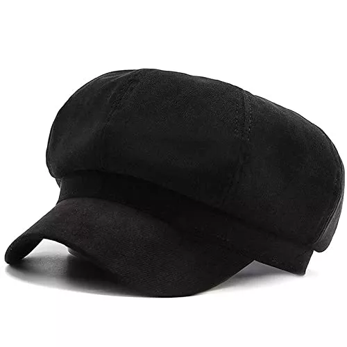 XYIYI Hüte & Mützen XYIYI Mode Schirmmütze Ballonmütze Newsboy Cap Visier Baskenmütze Paperboy Gatsby Hut Achteckige Kappe für Damen Mädchen
