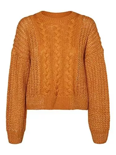 Noisy may Pullover & Strickmode Noisy may Female Pullover Zopfstrick
