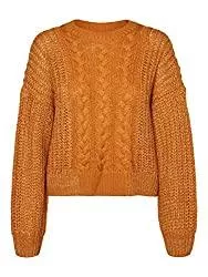 Noisy may Pullover & Strickmode Noisy may Female Pullover Zopfstrick