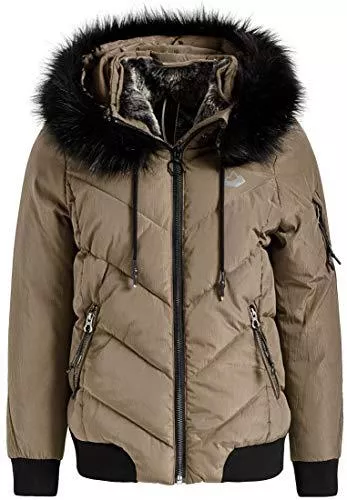 khujo Jacken khujo Damen Jacke CIWANA with Detachable Hood