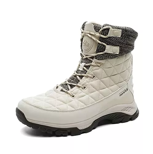 NORTIV 8 Stiefel NORTIV 8 Damen Winterstiefel Warm Gefütterte Schneestiefel Winterschuhe Winter Schuhe Kurzschaft Stiefel Boots Outdoor Trekking Wanderschuhe