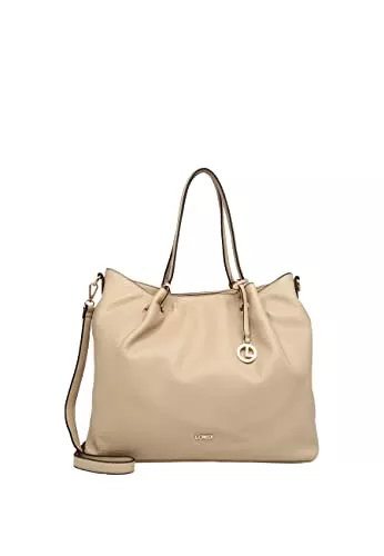 L. CREDI Taschen & Rucksäcke L. CREDI Shopper Ebony mit Label-Applikationen Damen