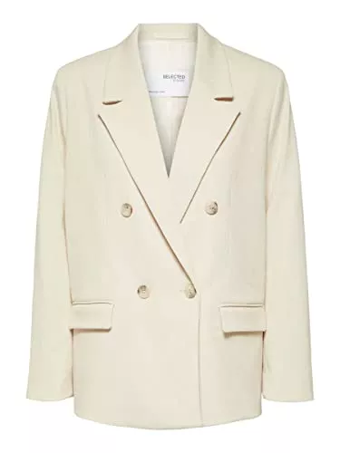 SELECTED FEMME Blazer SELECTED FEMME Female Zweireihiger Blazer Gerippter