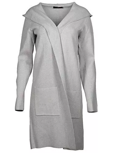 Zwillingsherz Strickjacken Zwillingsherz Strickjacke Cardigan für Damen Frauen - Hochwertiger Mantel Überwurf warm weich und kuschelig mit Kapuze - Perfekt für Frühjahr Herbst Winter - Cape Umhang mit weichem Strick