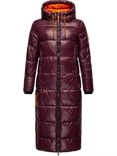 Navahoo Mäntel Navahoo Damen Warmer Winter Steppmantel mit Kapuze Schmuseengel XS-XXL