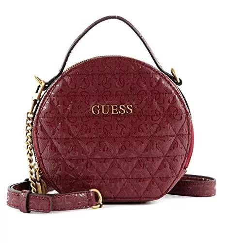 GUESS Taschen & Rucksäcke Guess Wessex Circle Crossbody Bag Merlot