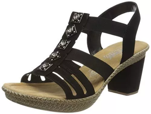 Rieker Sandalen & Slides Rieker Damen Frühjahr/Sommer 66560 Geschlossene Sandalen