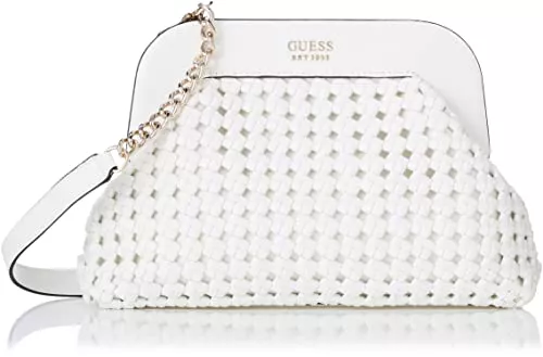 GUESS Taschen & Rucksäcke Guess Clutch mit Schultergurt für Damen in weiß