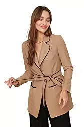 TRENDYOL Blazer TRENDYOL Blazer - Ecru - Oversize