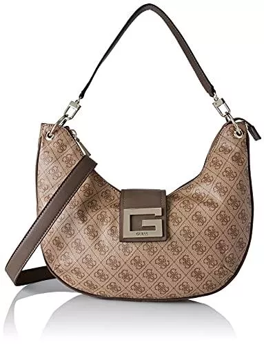 GUESS Taschen & Rucksäcke Guess Damen Brightside Large HOBO, Einheitsgröße