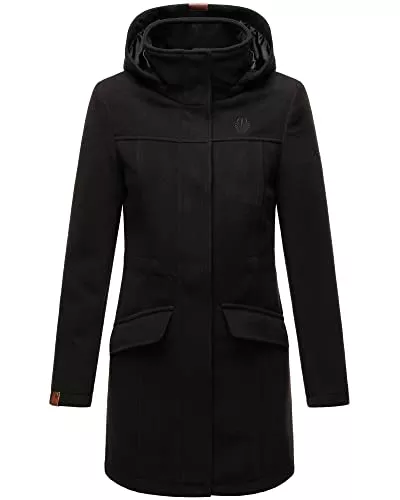 MARIKOO Mäntel MARIKOO Damen Winter Jacke Mantel Parka Trenchcoat Kurzmantel Herbst Leila21