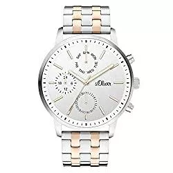 s.Oliver Uhren s.Oliver Damen-Armbanduhr Analog Quarz Edelstahl