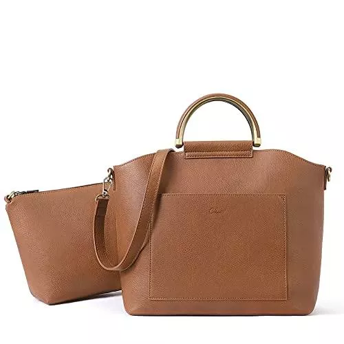 CLUCI Taschen & Rucksäcke CLUCI Handtasche Damen Leder Tote Bags Design Griff Schultertasche Modische Henkeltasche