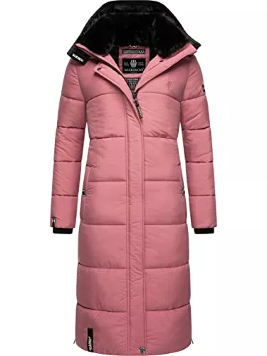 MARIKOO Mäntel MARIKOO Damen Winter Steppmantel mit Abnehmbarer Kapuze Reliziaa XS-XXL