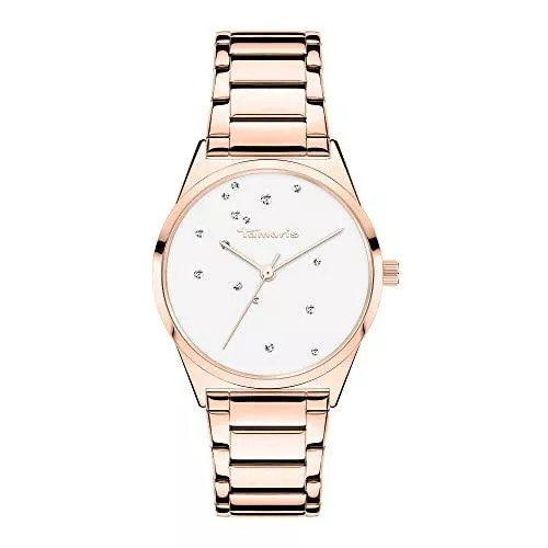 Tamaris Uhren Tamaris Damen Analog Quarz Uhr mit Edelstahl Armband