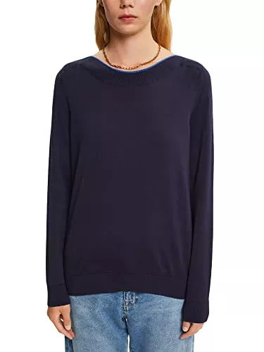 ESPRIT Pullover & Strickmode ESPRIT Pullover mit U-Boot-Ausschnitt