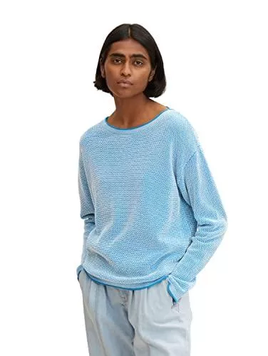 TOM TAILOR Pullover & Strickmode TOM TAILOR Damen Strickpullover mit Struktur 1033125