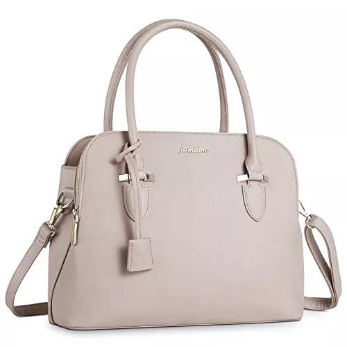 YAMTION Taschen & Rucksäcke YAMTION Handtaschen Damen,Henkeltasche Fruaen Elegant PU Leder Shopper Groß Umhängetasche Schultertasche mit Abnehmbarer Gurt für Arbeit Stadt Büro Schule Satchel