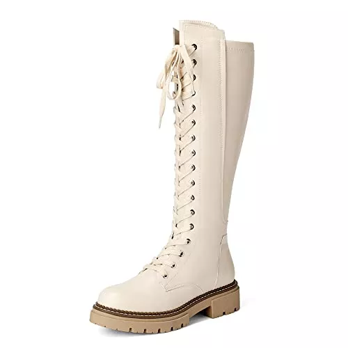 DREAM PAIRS Stiefel DREAM PAIRS Kniehohe Damenstiefel rutschfeste Laufsohle Stylisch & Praktisch