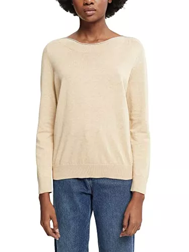 ESPRIT Pullover & Strickmode ESPRIT Pullover mit U-Boot-Ausschnitt