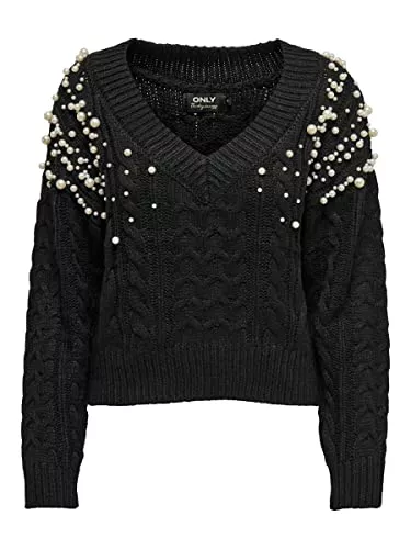 ONLY Pullover & Strickmode ONLY Female Strickpullover V-Ausschnitt