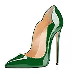 EDEFS High Heels EDEFS Damen Spitze Zehe Schuhe 120mm High Heel Pumps Hohen Absätzen Geschlossen Abendschuhe