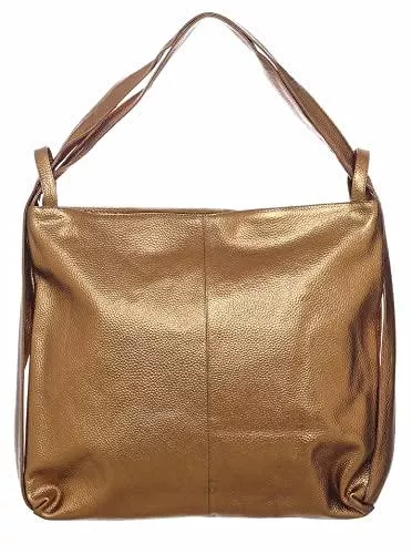 Zwillingsherz Taschen & Rucksäcke Zwillingsherz Rucksacktasche 100% Echtleder - Hochwertige 2 in 1 Rucksacktasche für Damen Frauen Mädchen – Groß und elegant - Schultertasche Rucksack