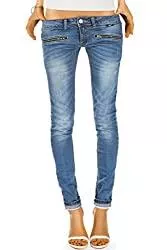 bestyledberlin Jeans bestyledberlin Damen Jeans Hosen, Hüftjeans j03i